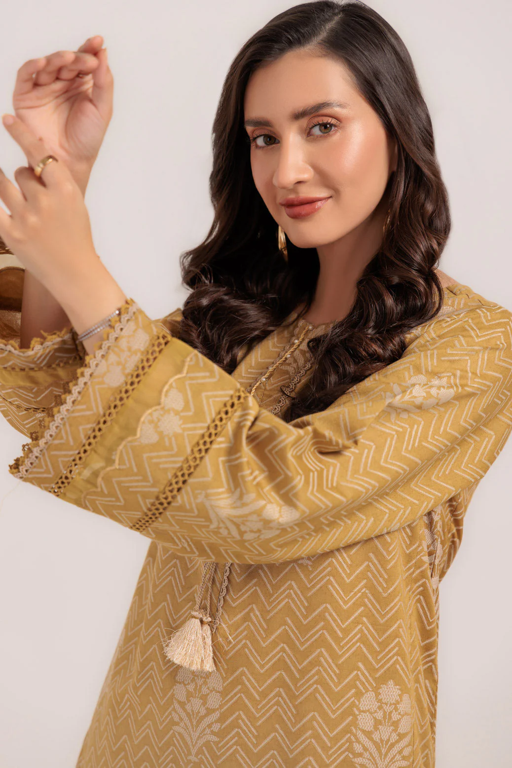 BEIGE-JACQUARD-2 PIECE (WS6242P13) - Image 5