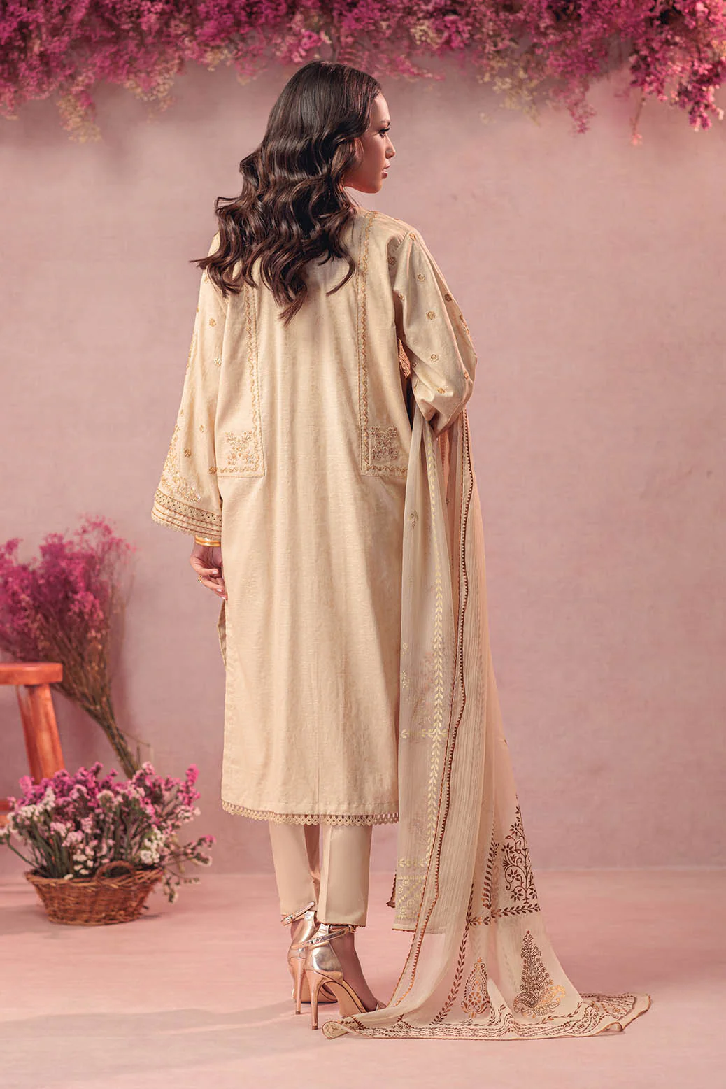 BEIGE-JACQUARD-3 PIECE (CD1S5243P1) - Image 4