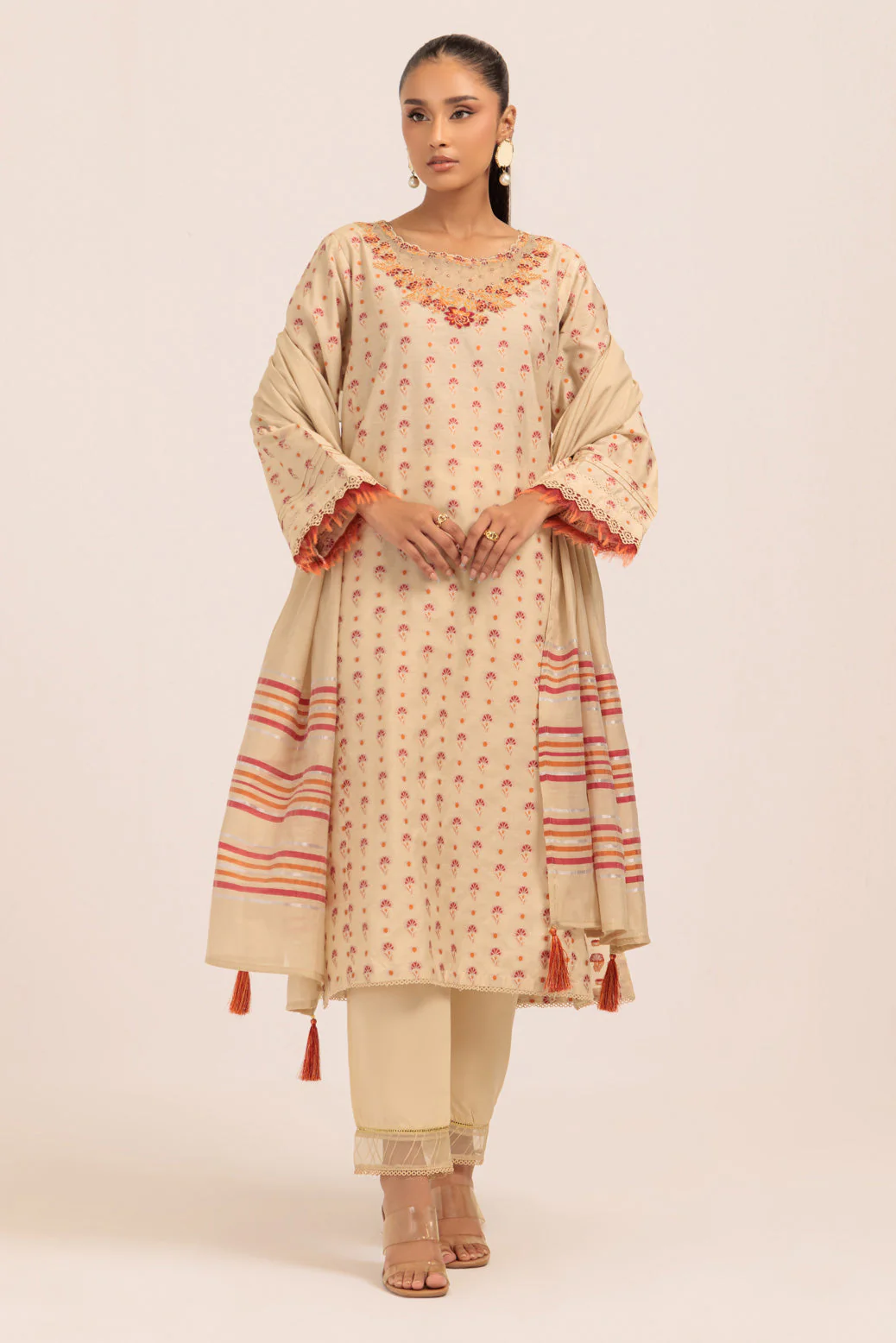 BEIGE-JACQUARD-3 PIECE (PWS6243P18) - Image 3