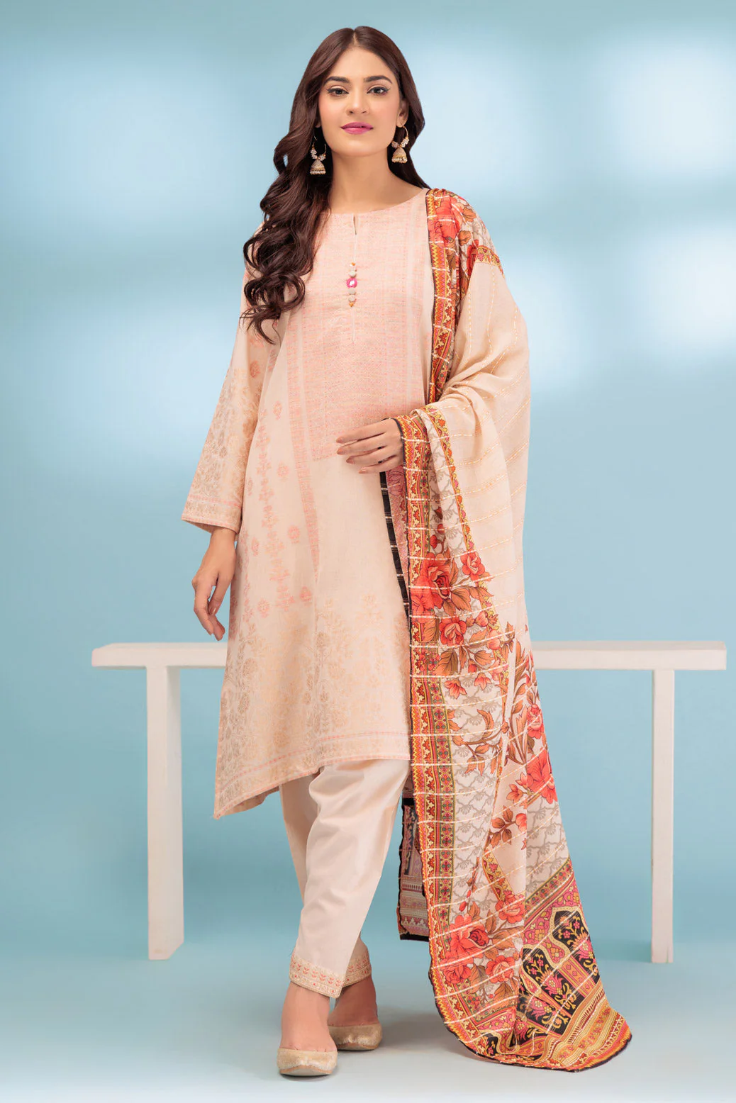 BEIGE-SPACE DYED-3 PIECE (BSSS233P17) - Image 3