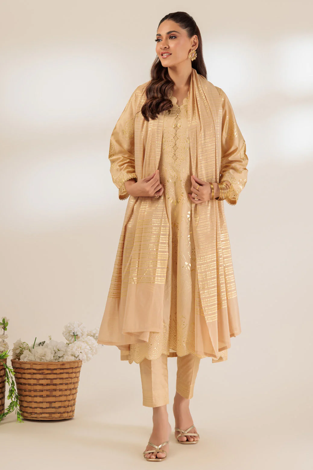 BEIGE-VISCOSE-3 PIECE (BPS5243P19) - Image 3
