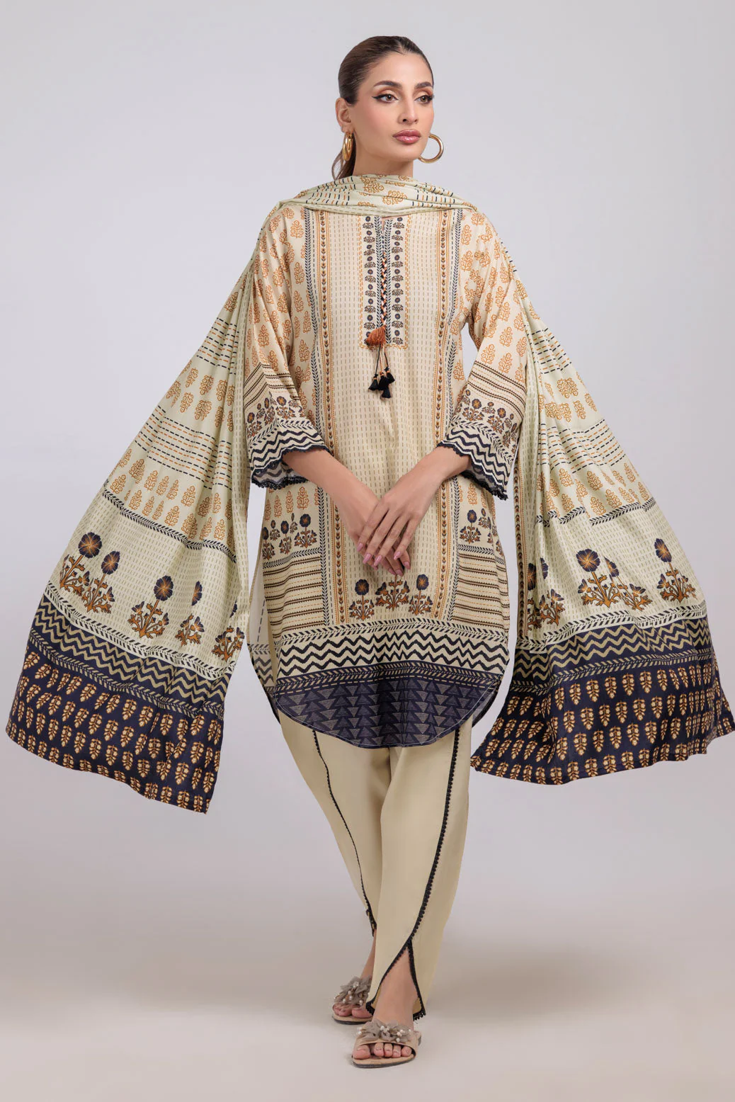 BEIGE-VISCOSE-3 PIECE (WS6243P72) - Image 4