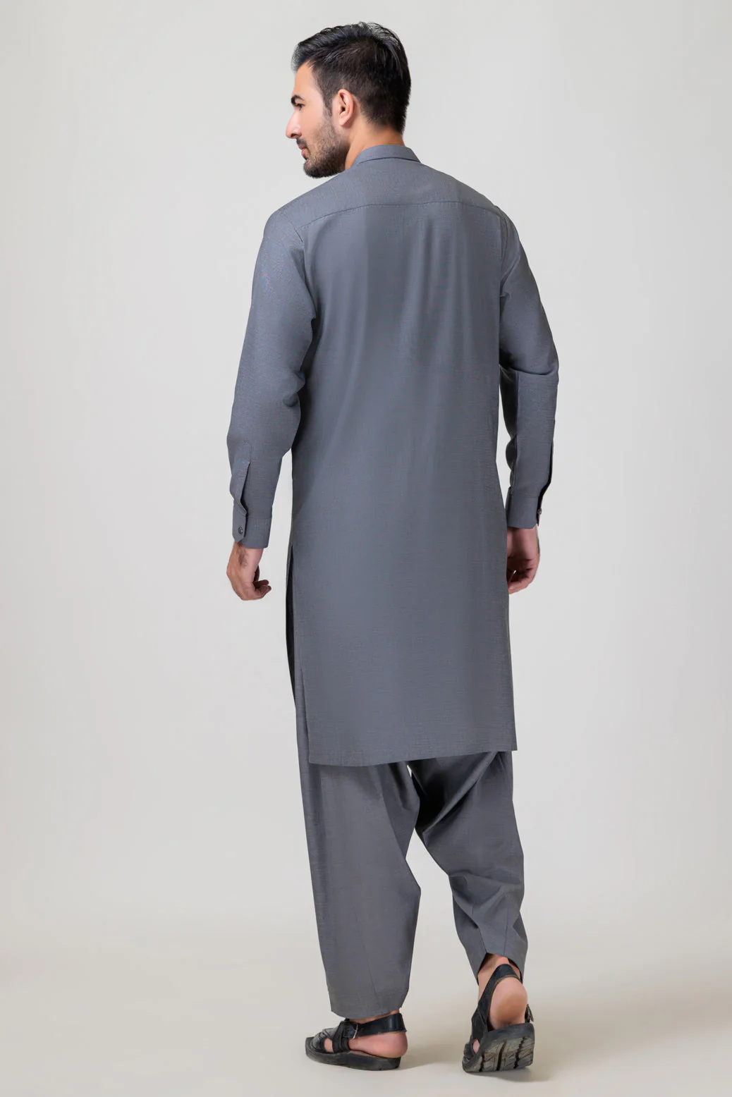 BLACK-BLENDED-KURTA SHALWAR - (KSRB23-021) - Image 4