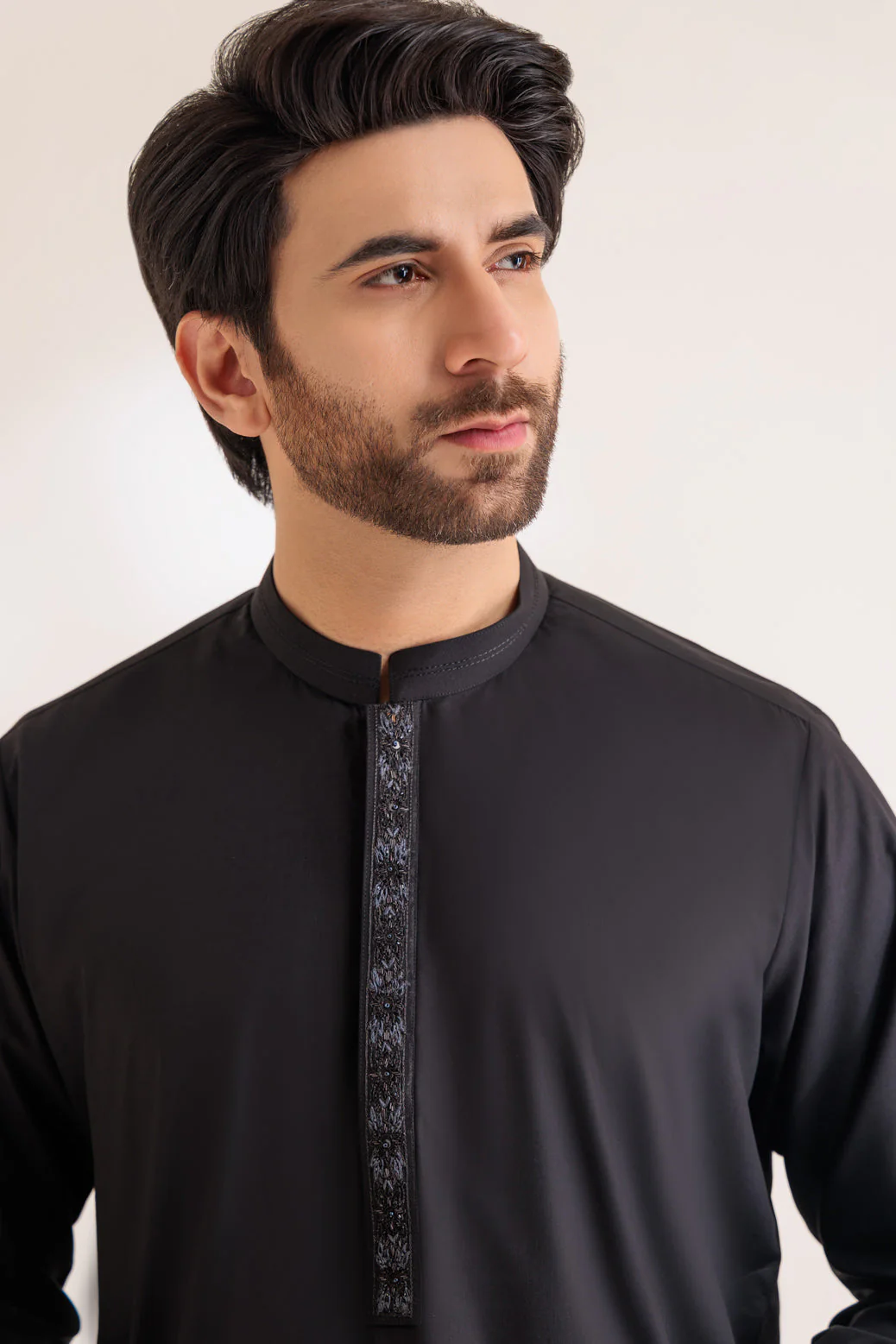 BLACK-BLENDED-KURTA SHALWAR - (KSRS24-013) - Image 3