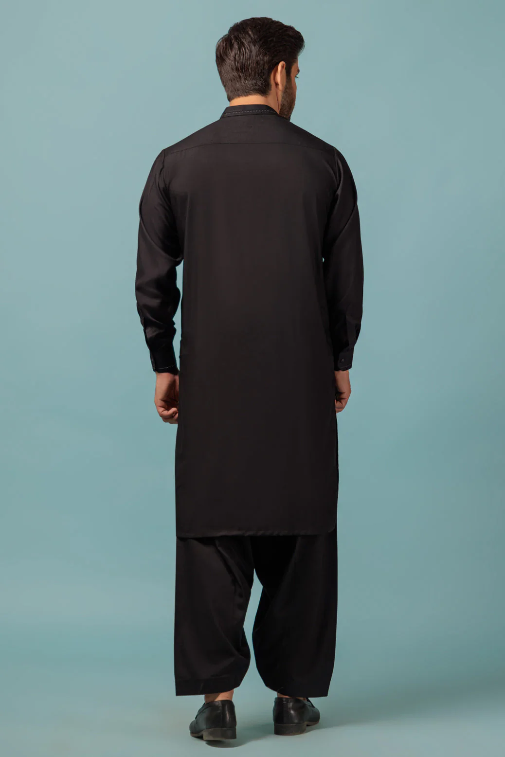 BLACK-BLENDED-KURTA SHALWAR - (KSRW23-037) - Image 5