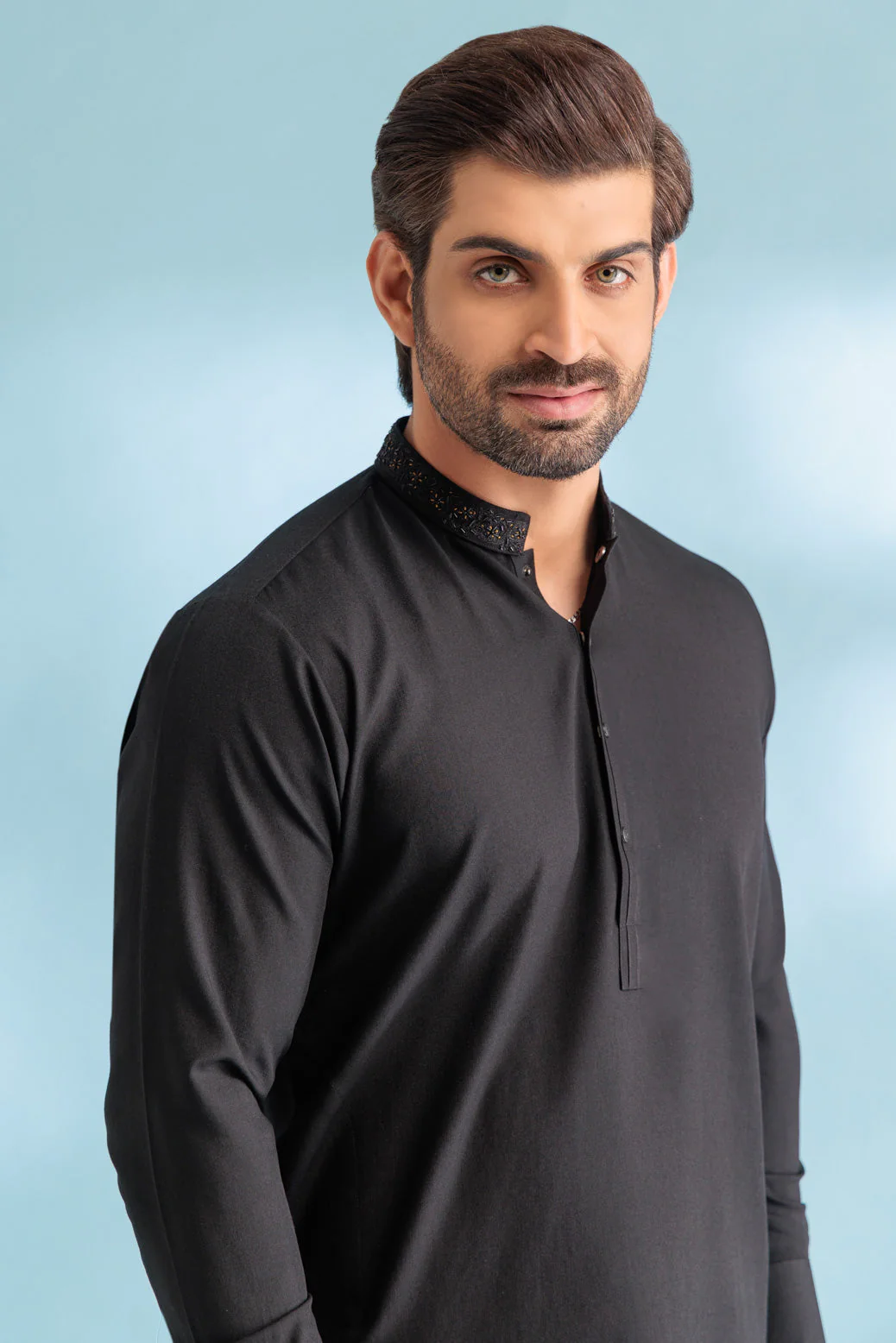 BLACK-BLENDED-KURTA SHALWAR - (KSW23-013) - Image 2