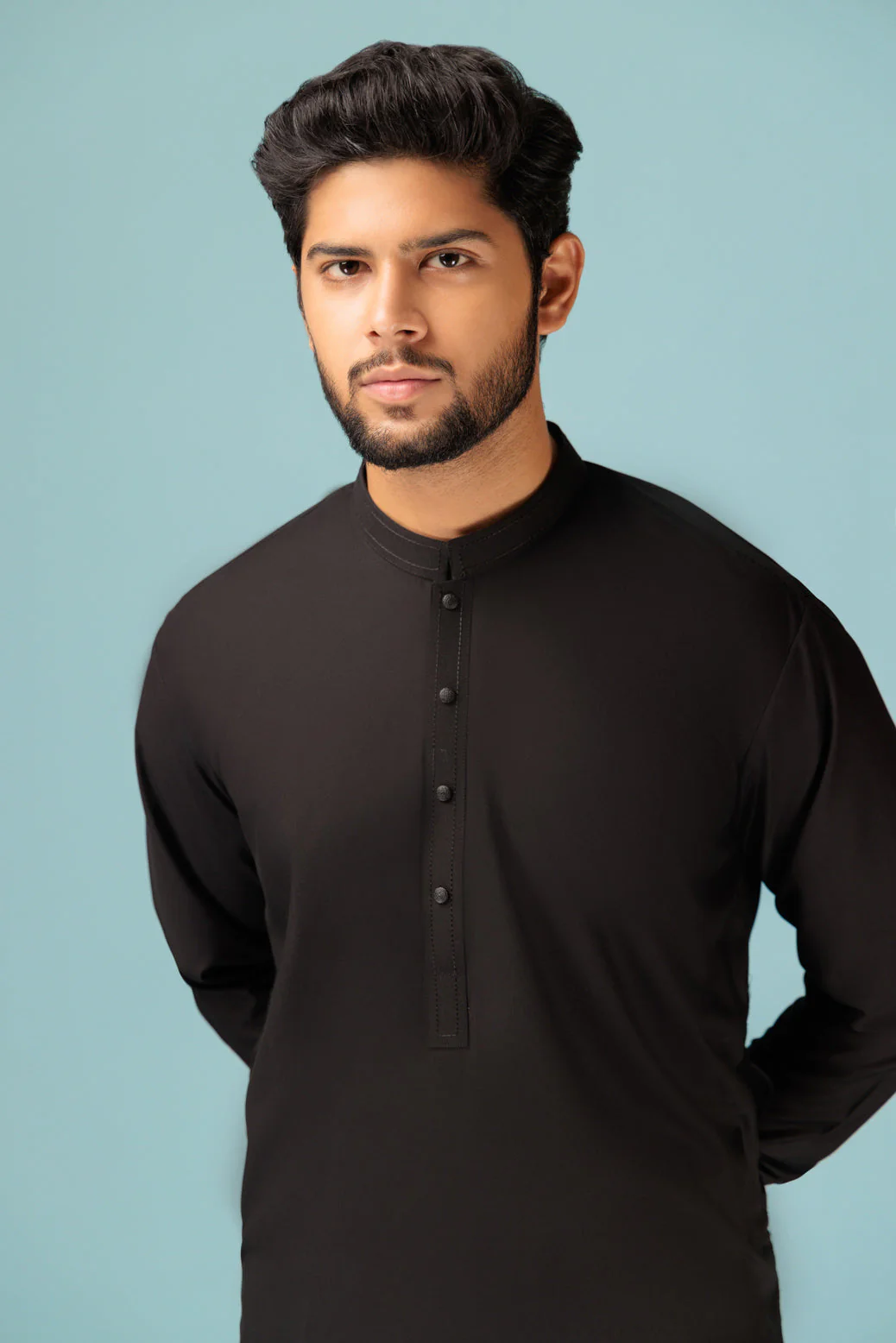 BLACK-BLENDED-SHALWAR SUIT - (GSBB23-027) - Image 2
