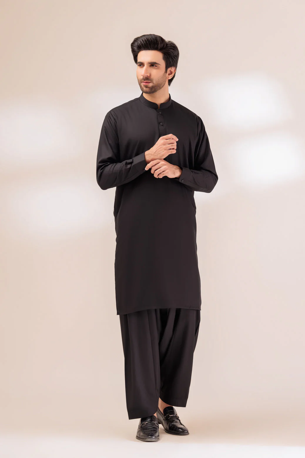 BLACK-BLENDED-SHALWAR SUIT - (GSBW23-038) - Image 3
