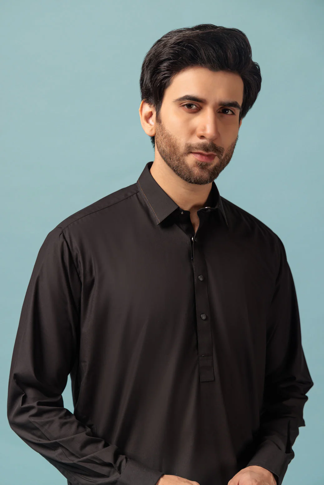 BLACK-BLENDED-SHALWAR SUIT - (GSSB23-024) - Image 2