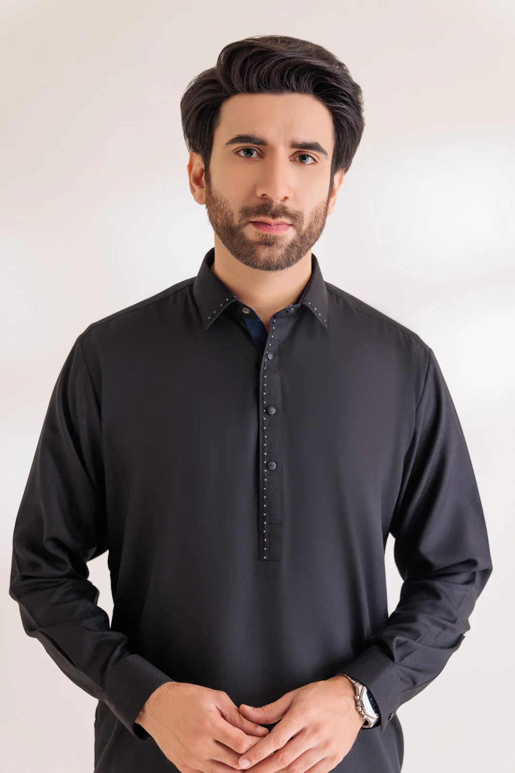 BLACK-BLENDED-SHALWAR SUIT - (GSSW23-065) - Image 3