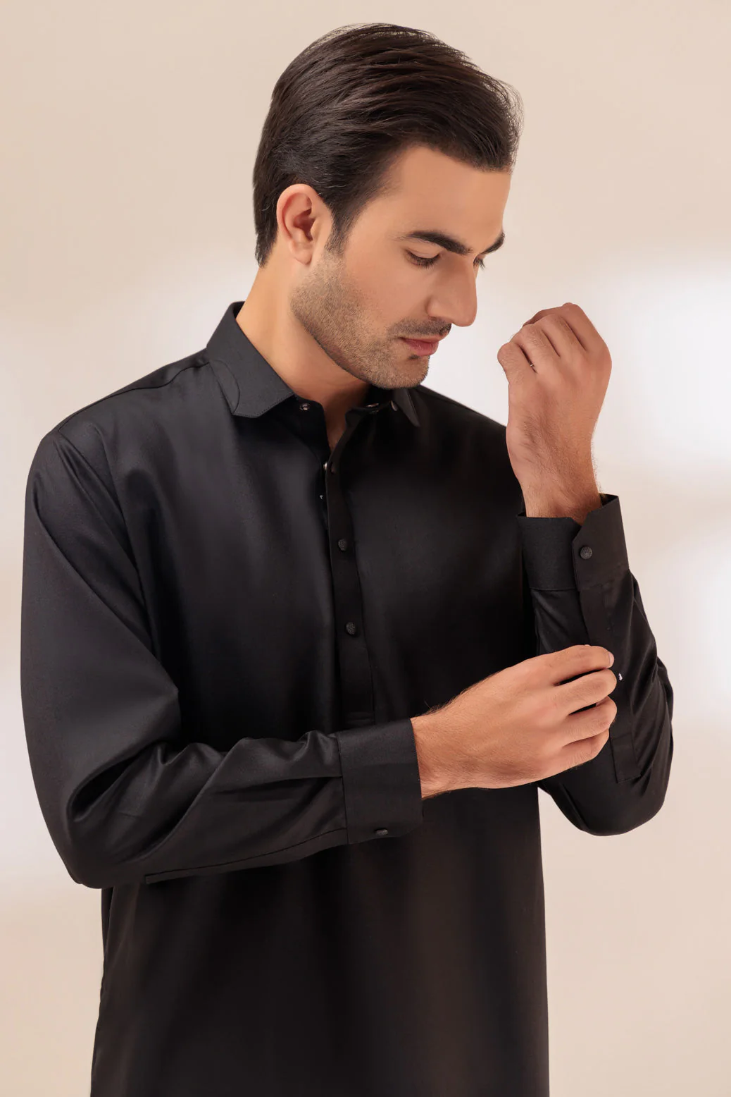 BLACK-BLENDED-SHALWAR SUIT - (GSSW23-080) - Image 2