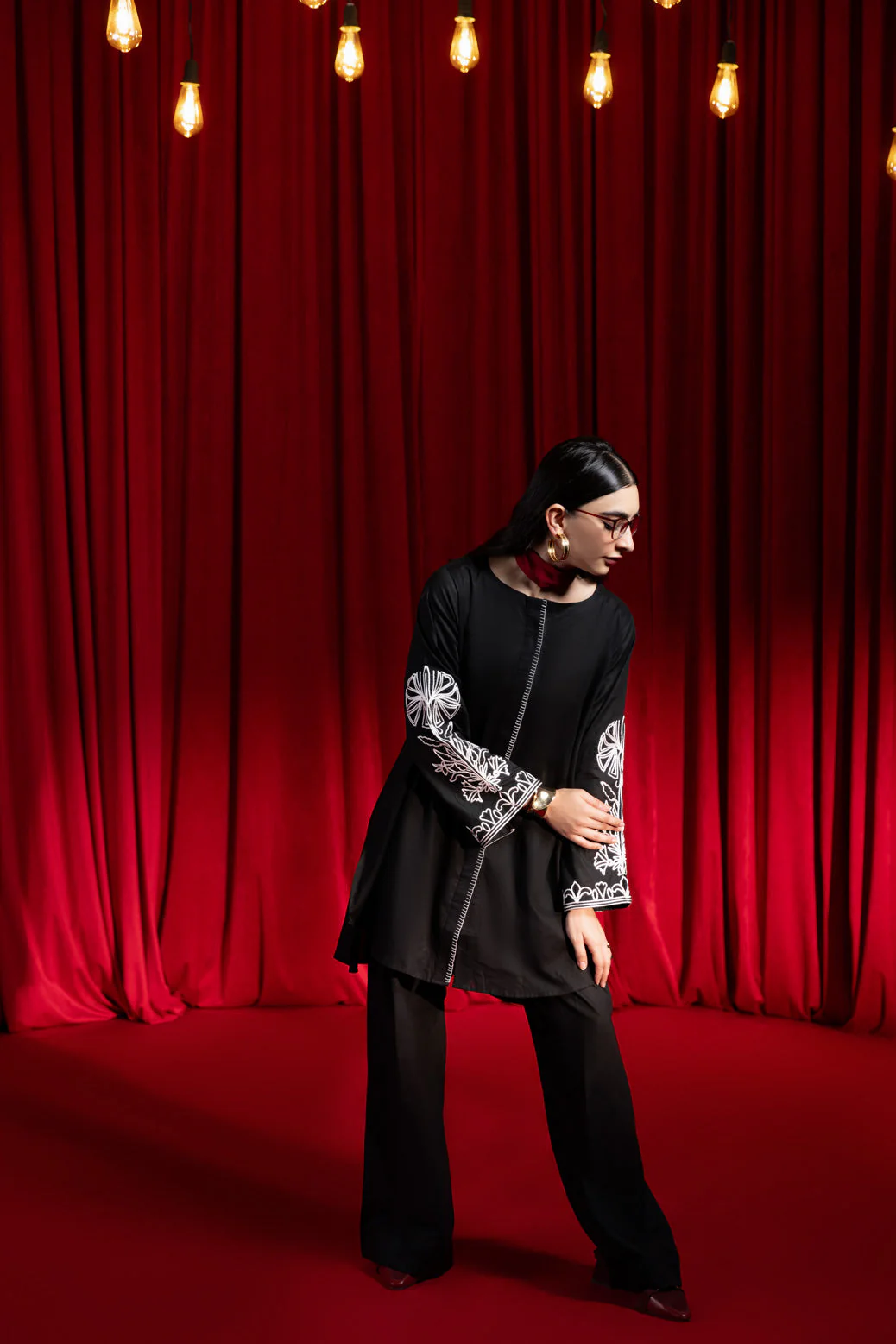 BLACK-CAMBRIC-2 PIECE (BS1242P01) - Image 3