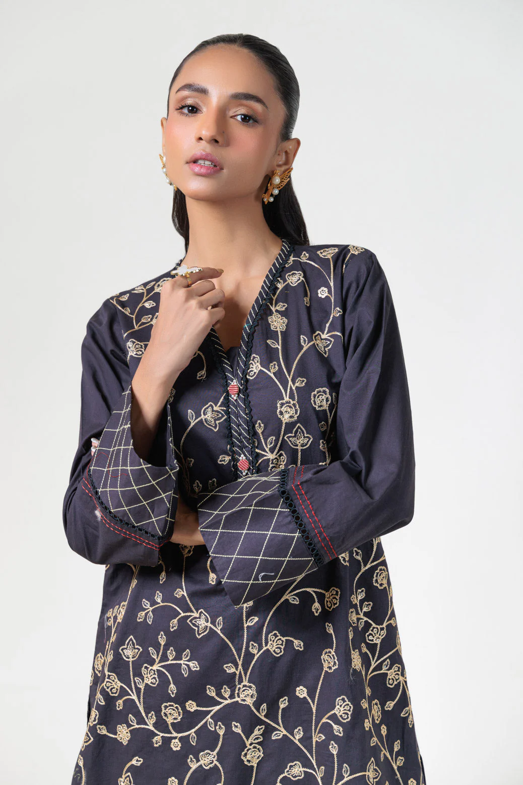 BLACK-CAMBRIC-2 PIECE (BS5242P02) - Image 2