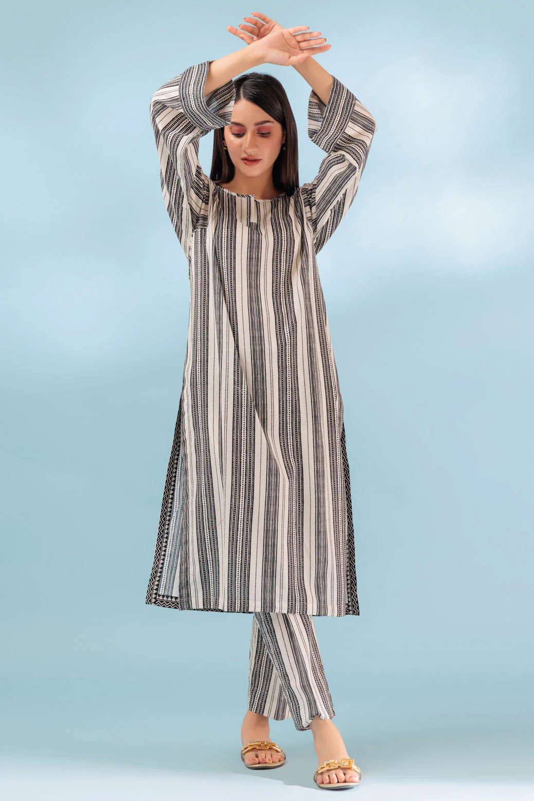 BLACK-CAMBRIC-2 PIECE (PWS2232P04) - Image 3