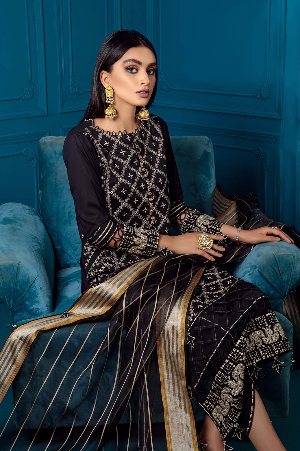 BLACK-CAMBRIC-3 PC (HV1T223P01) - Image 4