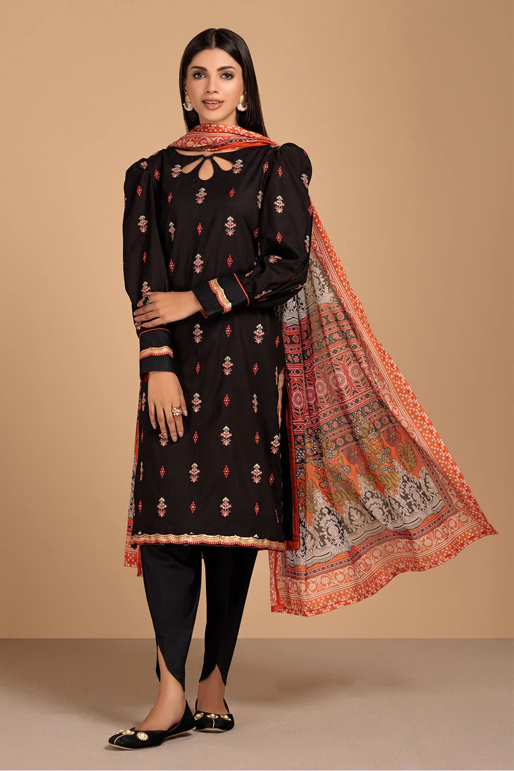 BLACK-CAMBRIC-3 PIECE (BSSS233P04) - Image 2