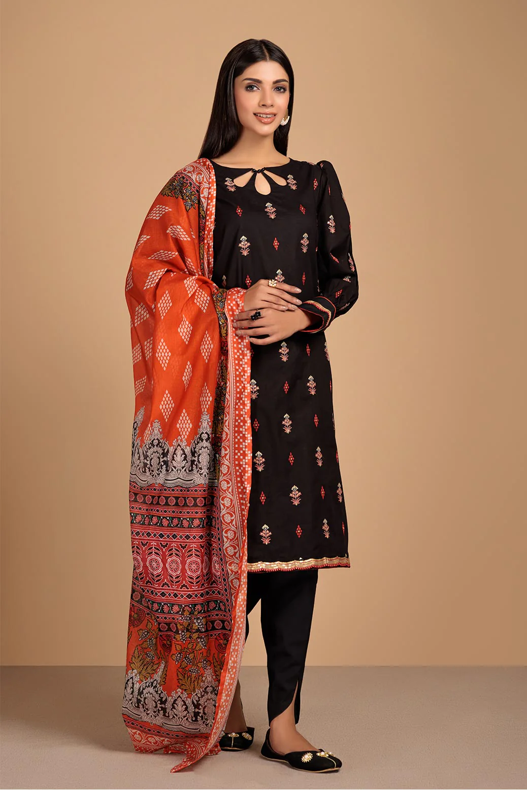 BLACK-CAMBRIC-3 PIECE (BSSS233P04) - Image 5