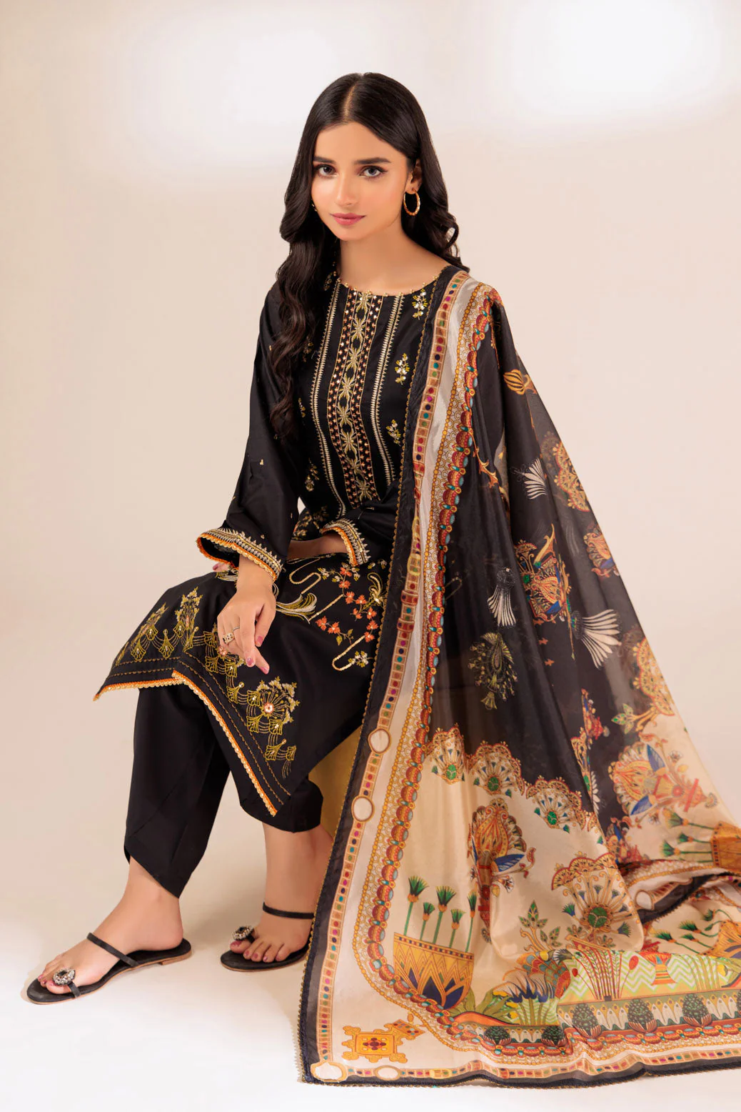 BLACK-CAMBRIC-3 PIECE (SL1H233P03) - Image 2
