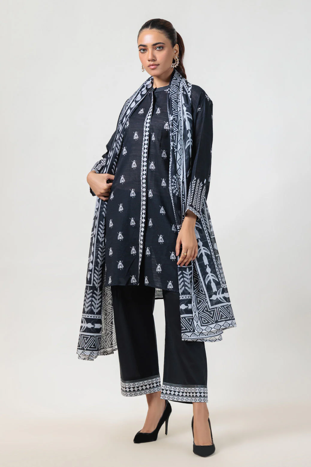 BLACK-CAMBRIC-3 PIECE (WS7243P12) - Image 3