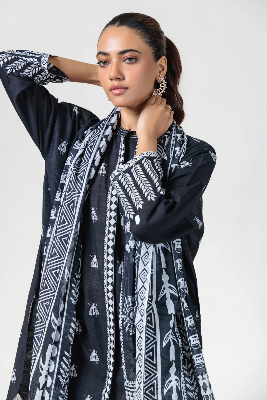 BLACK-CAMBRIC-3 PIECE (WS7243P12) - Image 4