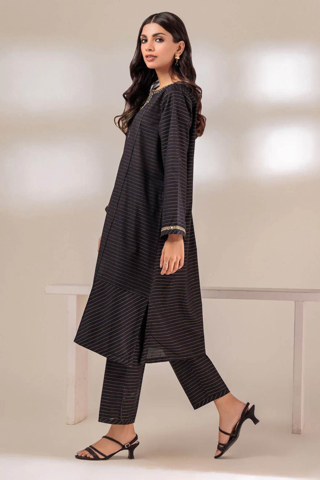 BLACK-DOBBY-2 PIECE (SAS232P19) - Image 3