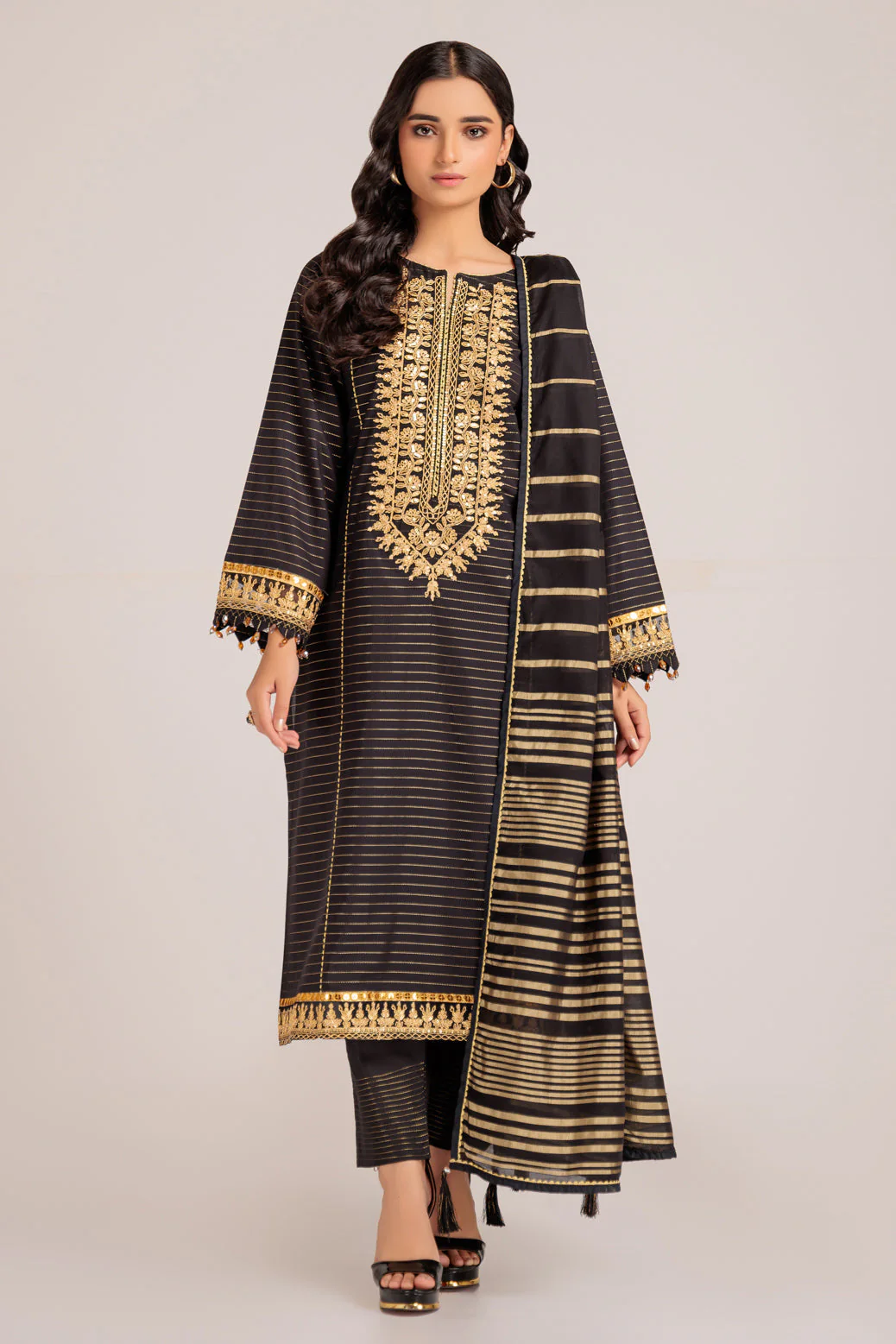 BLACK-DOBBY-3 PIECE (R3S223P05) - Image 3