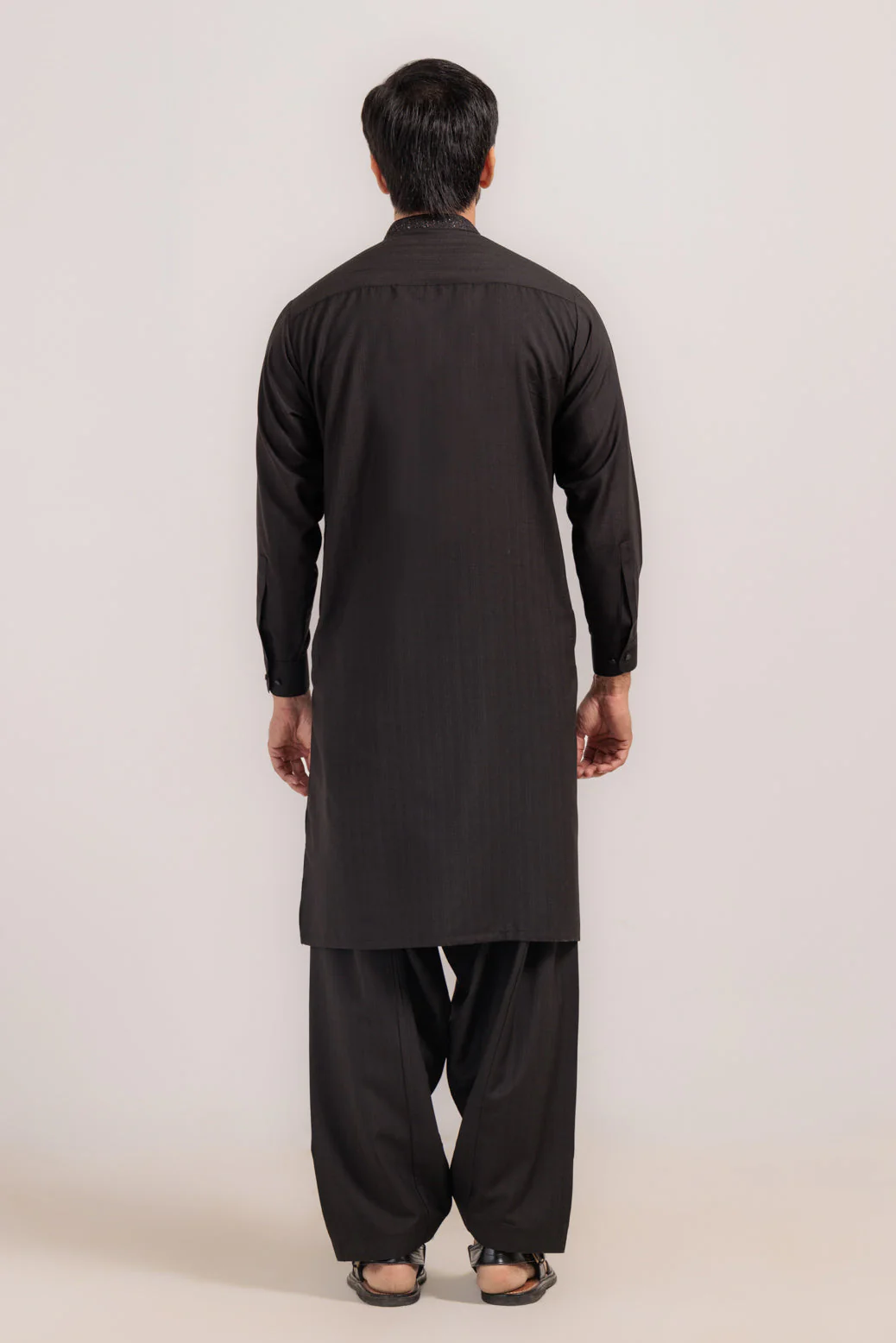 BLACK-DOBBY-KURTA SHALWAR - (KSRW24-028) - Image 5