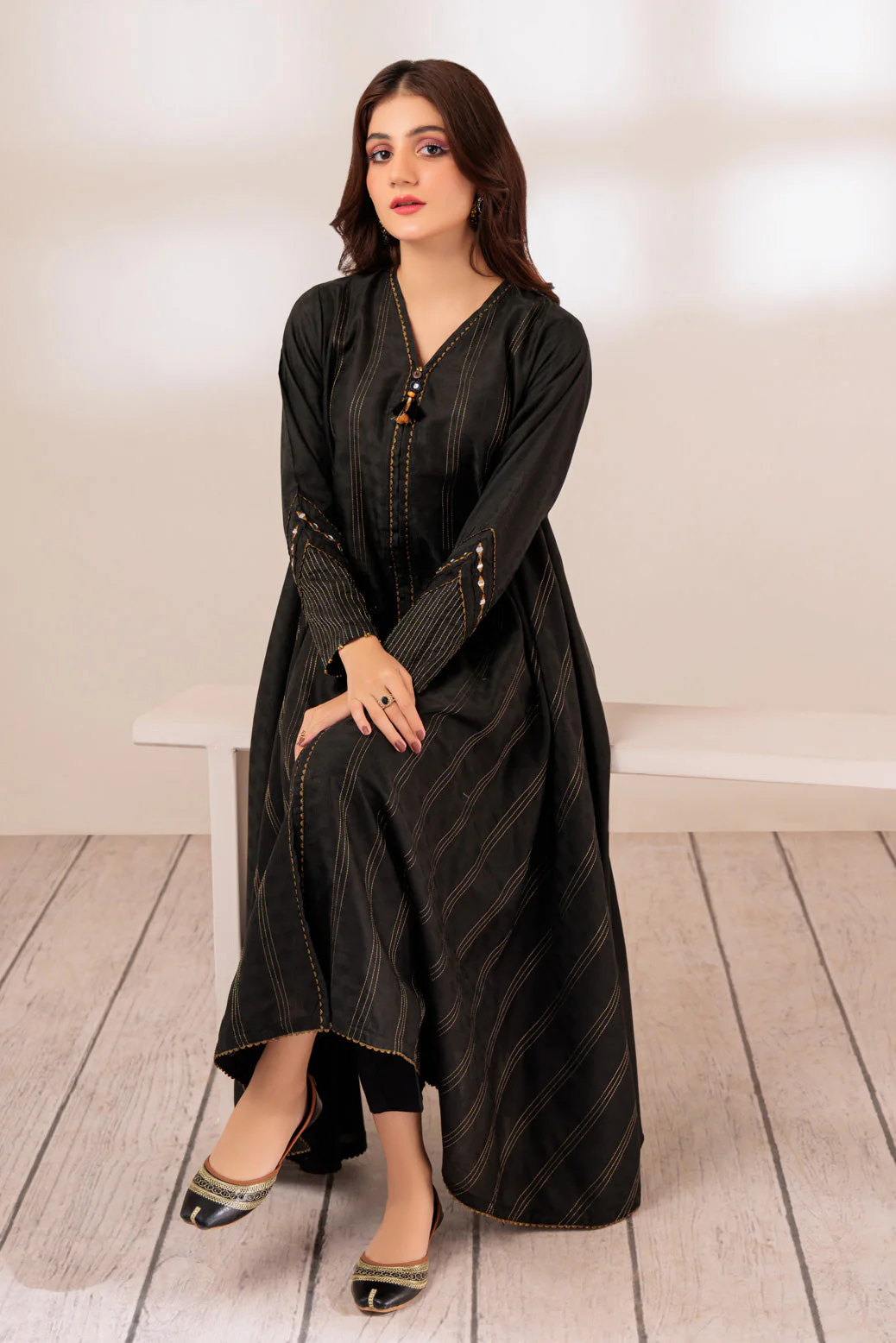 BLACK-JACQUARD-1 PIECE (JAS231P01) - Image 4