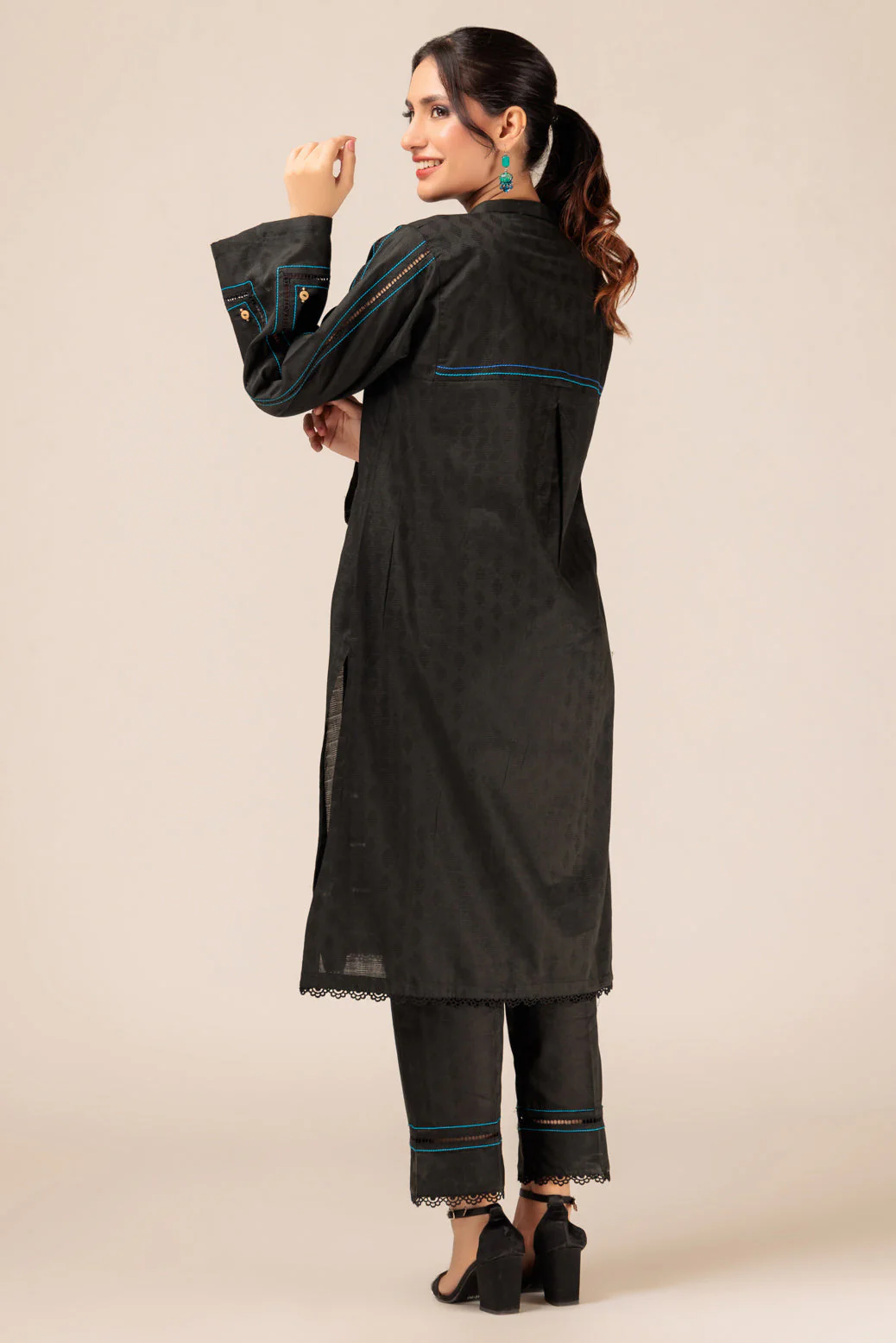 BLACK-JACQUARD-2 PIECE (JAS232P01) - Image 5