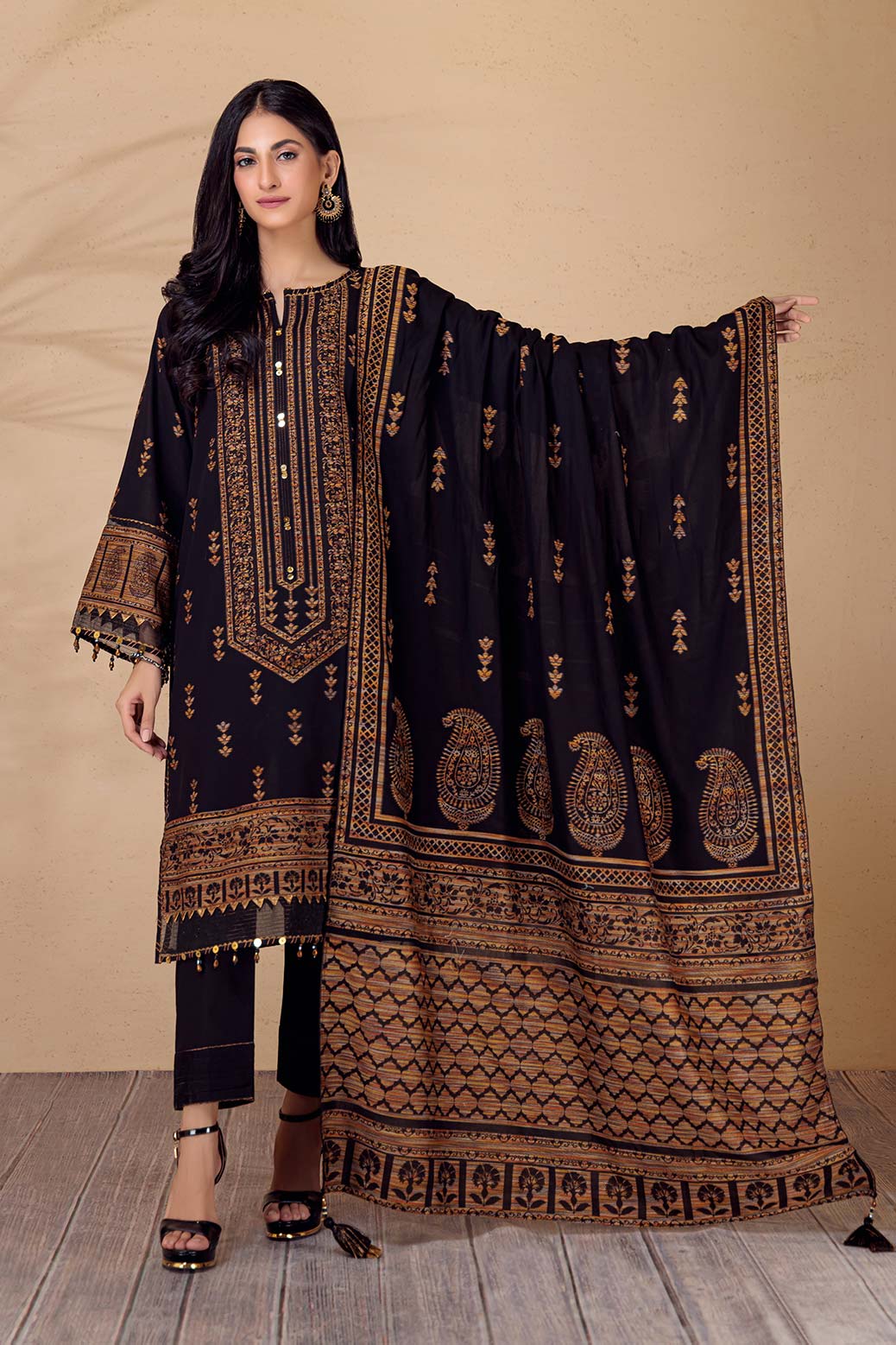 BLACK-JACQUARD-3 PIECE (AV2N223P02) - Image 4