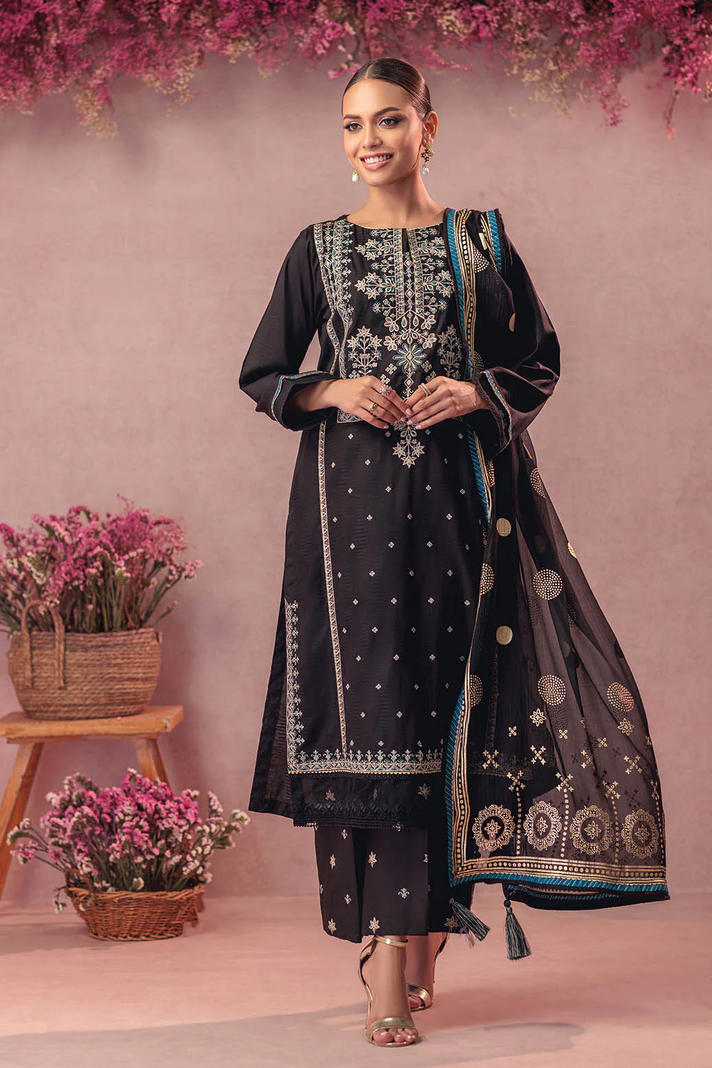 BLACK-JACQUARD-3 PIECE (CD1S5243P3) - Image 4