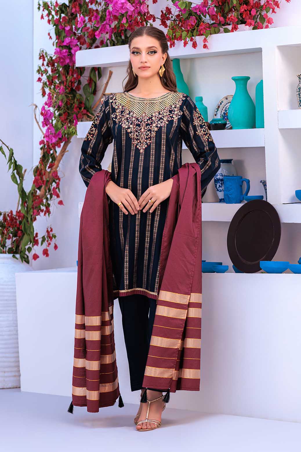 BLACK-JACQUARD-3 PIECE (PWS5233P02) - Image 4