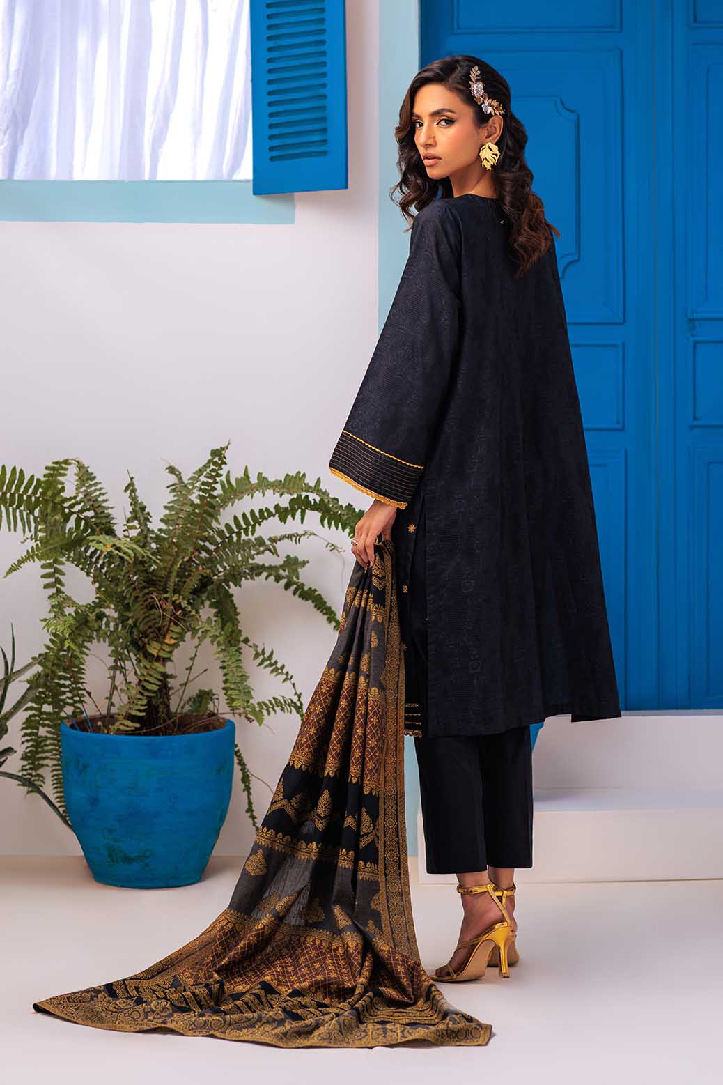 BLACK-JACQUARD-3 PIECE (PWS5233P25) - Image 3