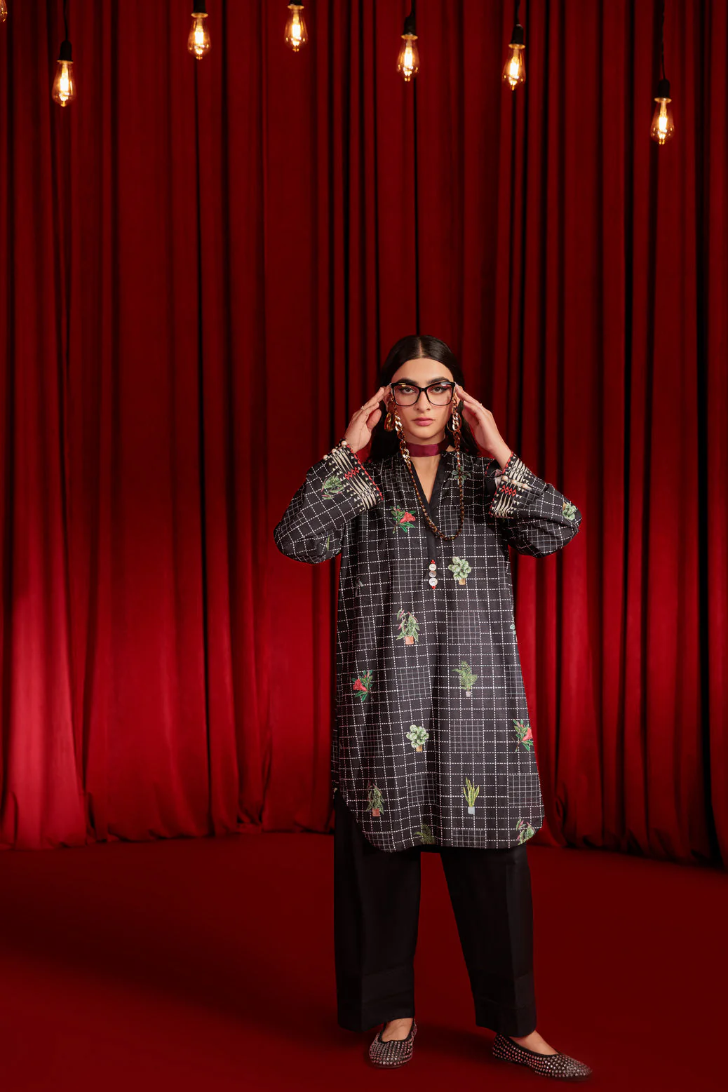 BLACK-KHADDAR-2 PIECE (WS1242P04) - Image 3
