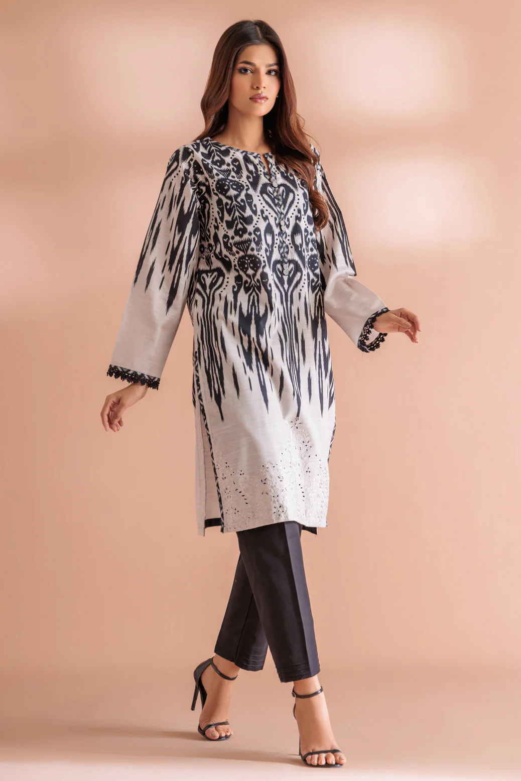 BLACK-KHADDAR-2 PIECE (WS2232P04) - Image 4