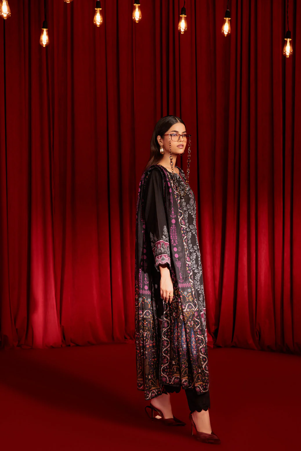 BLACK-KHADDAR-3 PIECE (WS7243P04) - Image 3