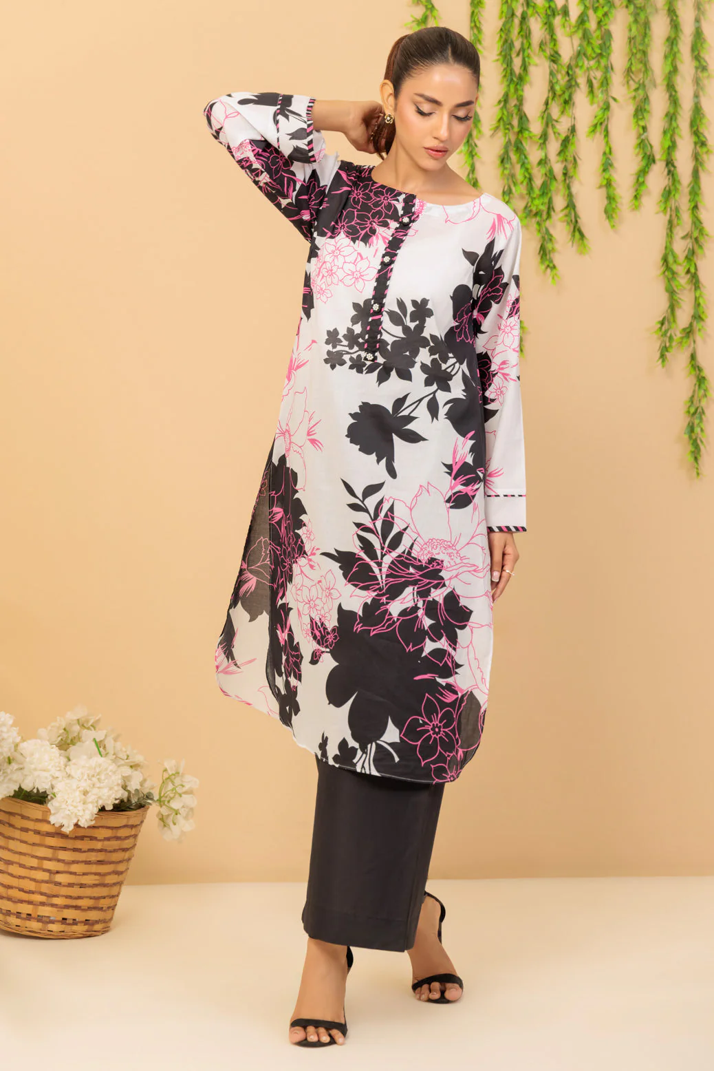 BLACK-LAWN-2 PIECE (1S24B2P270) - Image 3