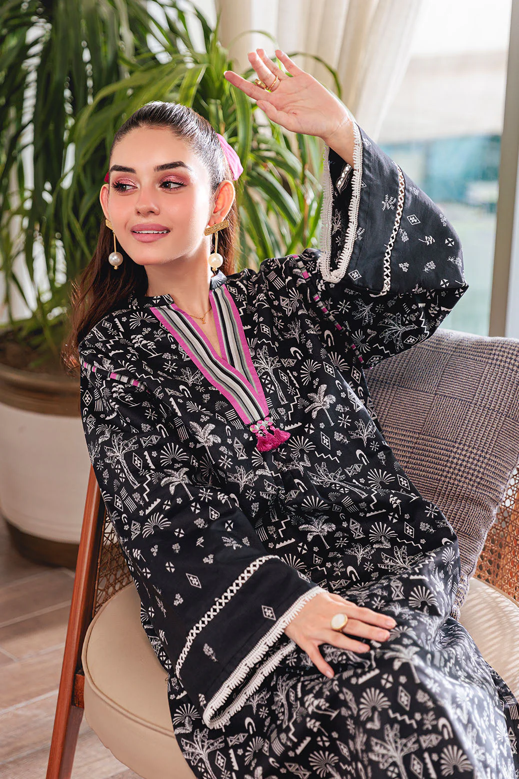 BLACK-LAWN-2 PIECE (BPS1242P14) - Image 4