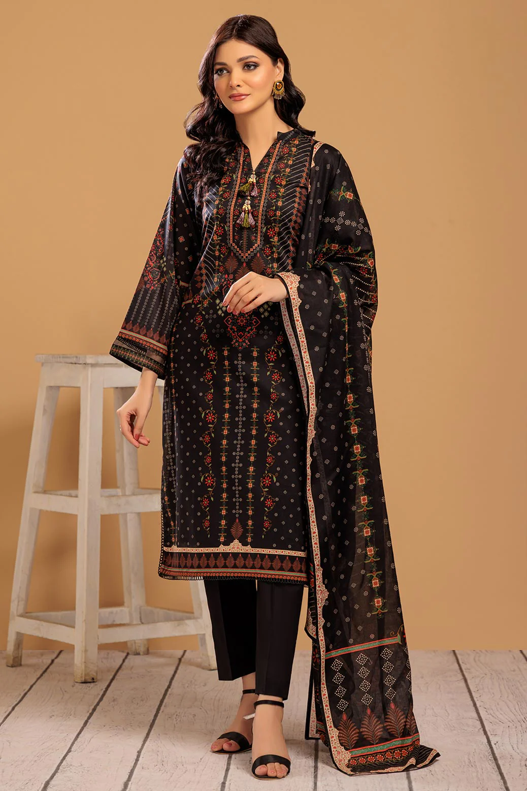 BLACK-LAWN-2 PIECE (SSS232P13) - Image 4