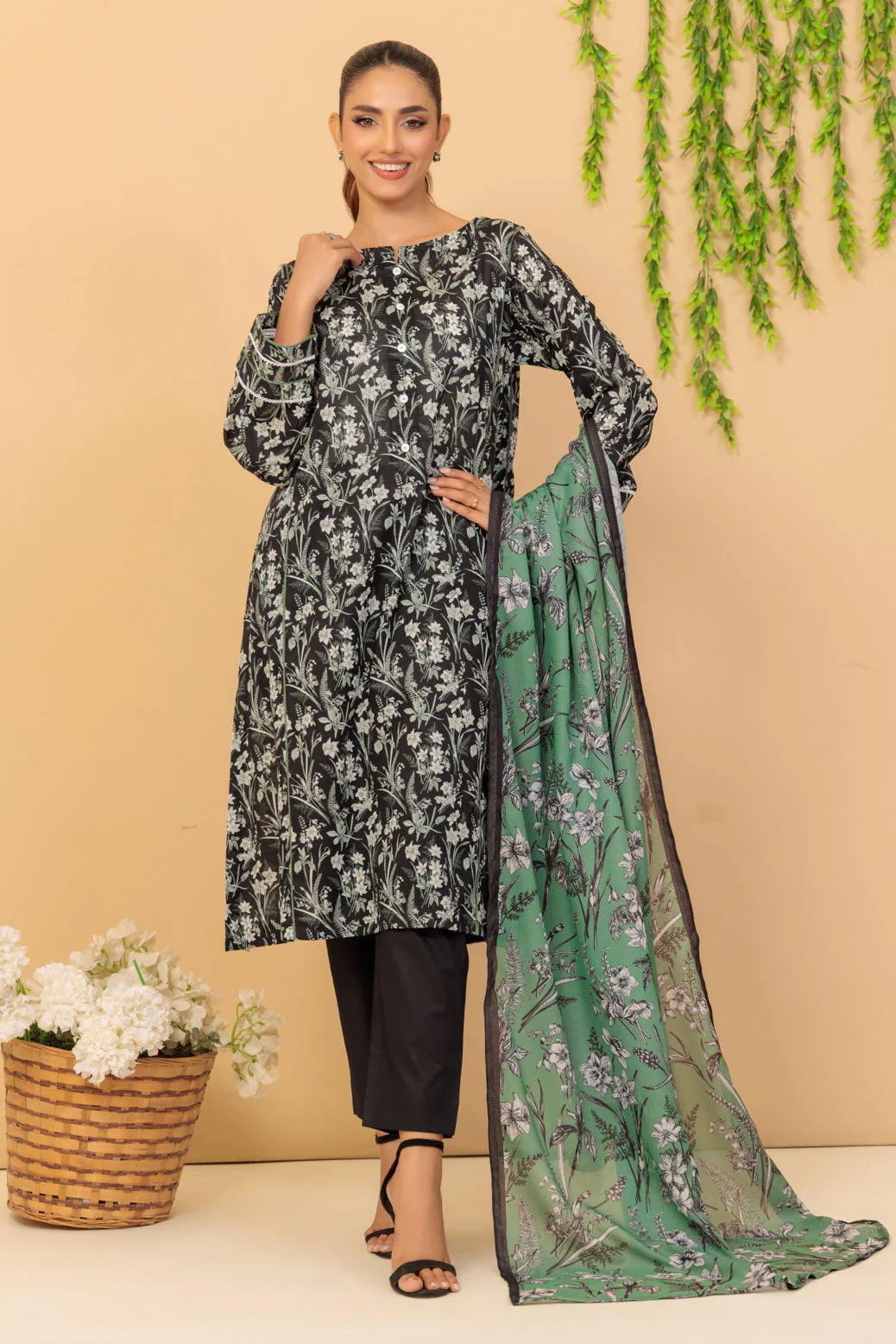 BLACK-LAWN-3 PIECE (1S24B3P336) - Image 3