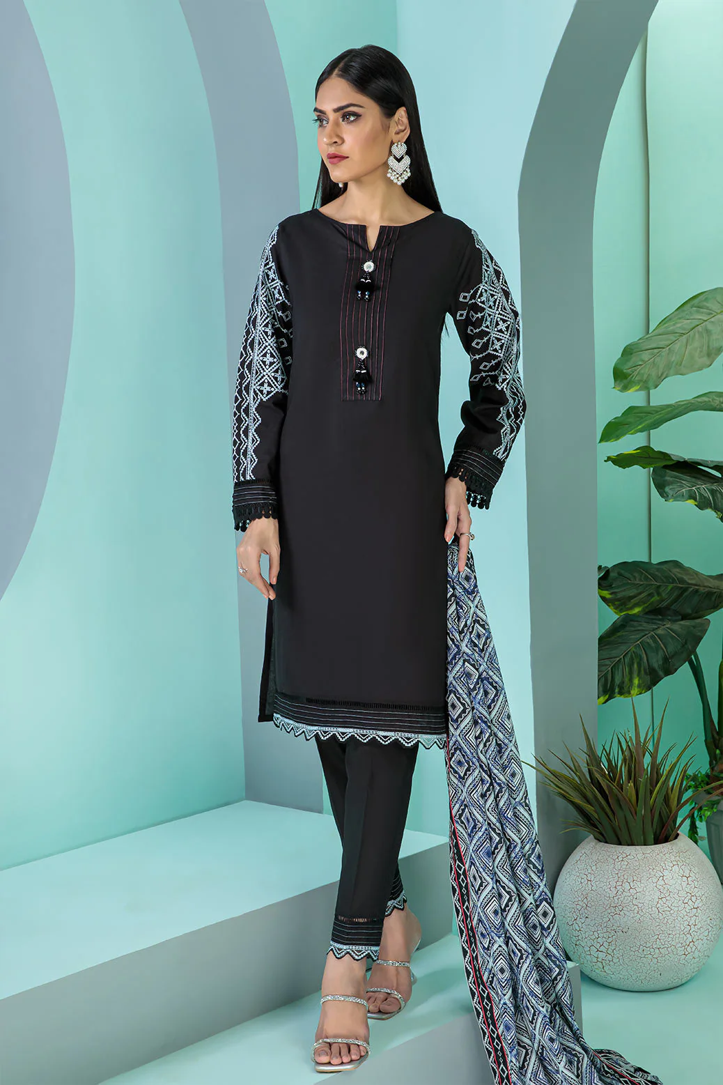 BLACK-LAWN-3 PIECE (RRSR223P04) - Image 2