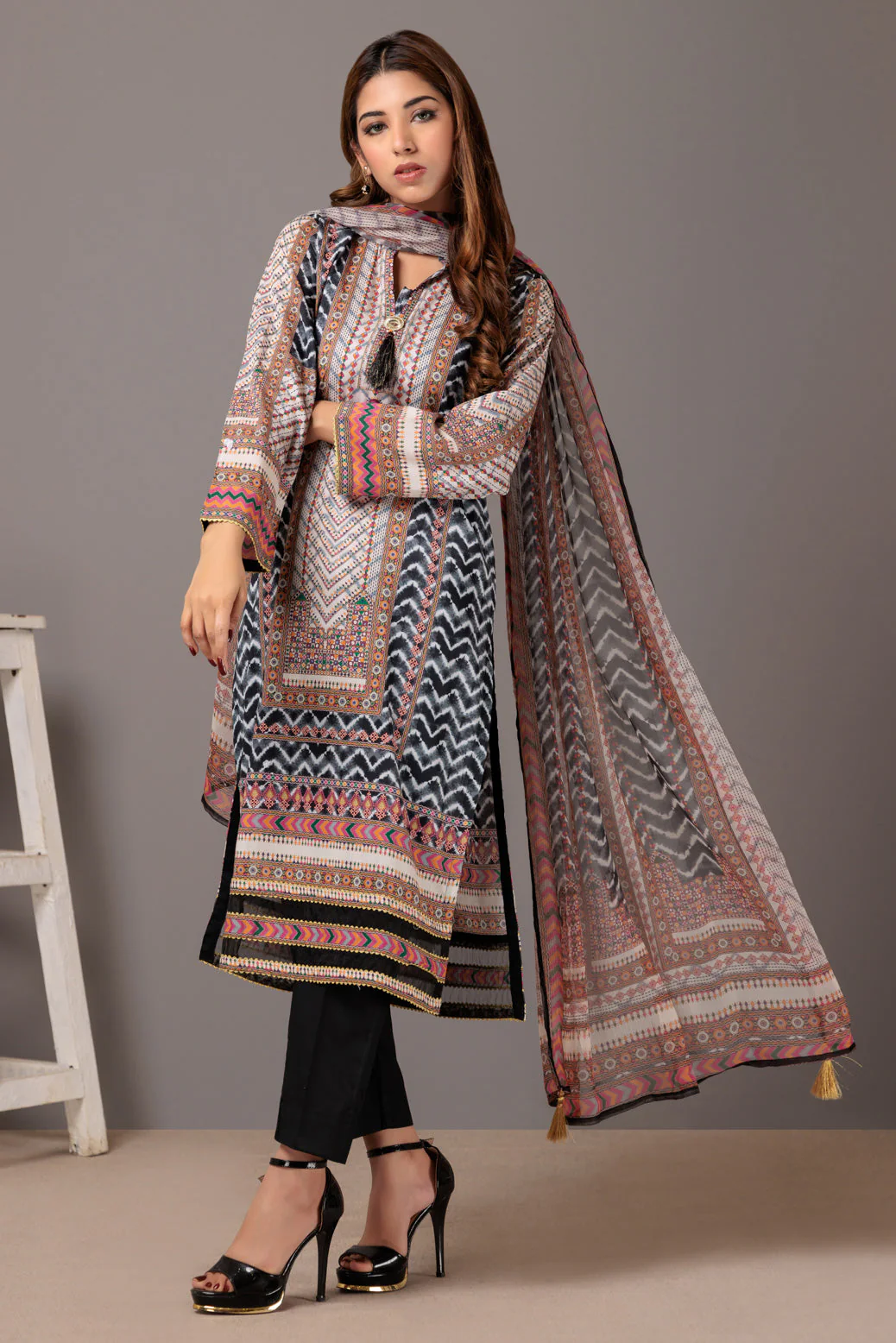 BLACK-LAWN-3 PIECE (SSS233P27) - Image 2