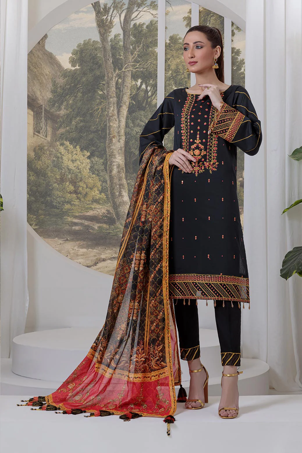 BLACK-LAWN-SUIT (BSSK223P18) - Image 4