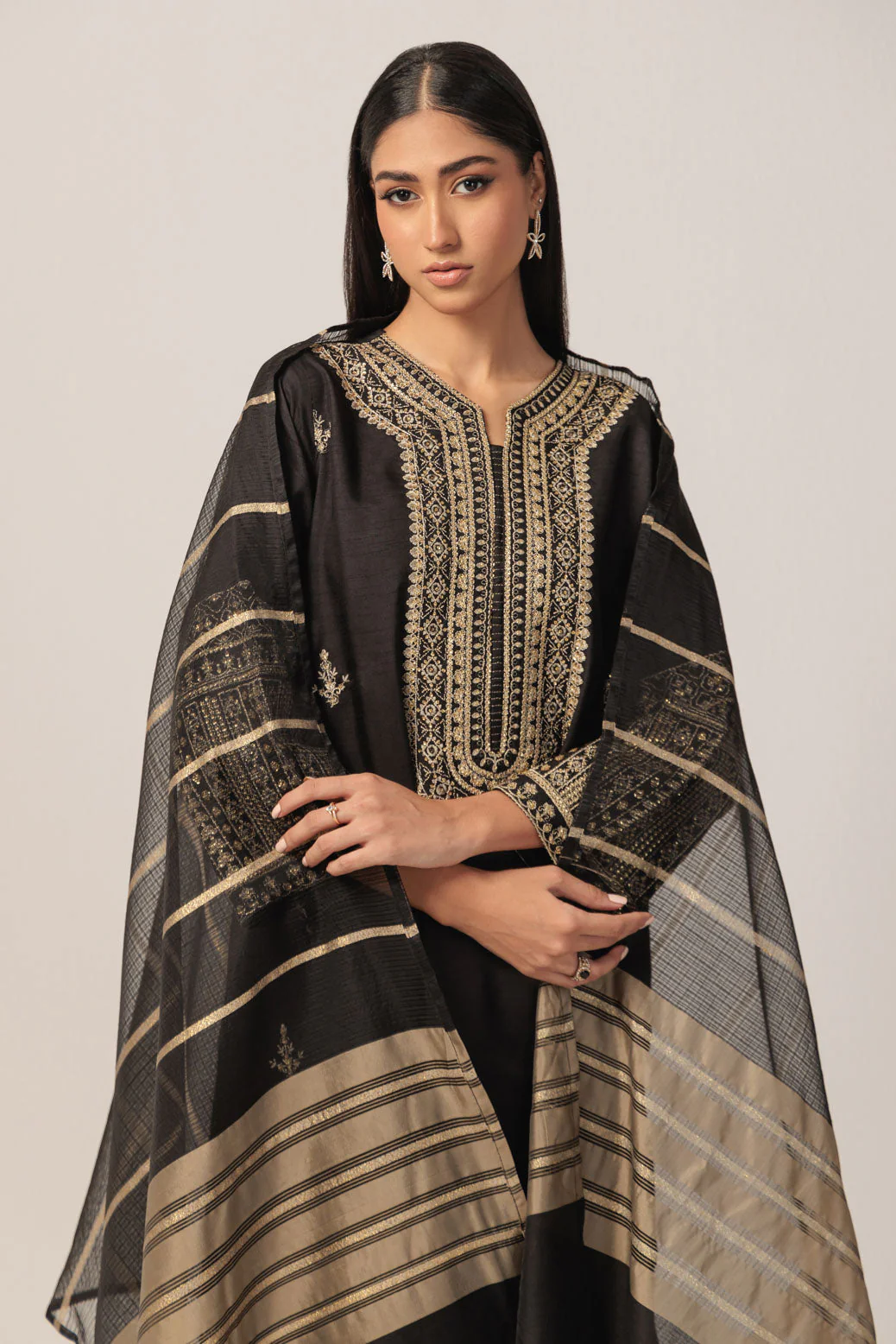 BLACK-SILK-3 PIECE (BS5243P16) - Image 4