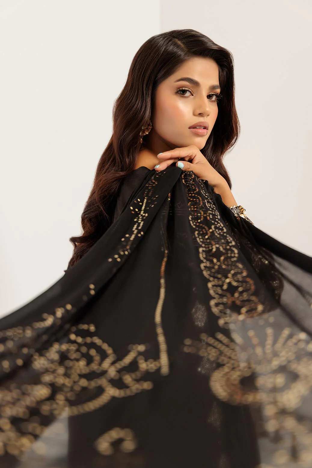 BLACK-VISCOSE-3 PIECE (BS5243P02) - Image 2