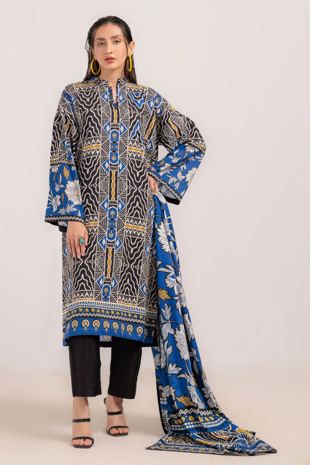 BLACK-VISCOSE-3 PIECE (WS2243P35) - Image 4