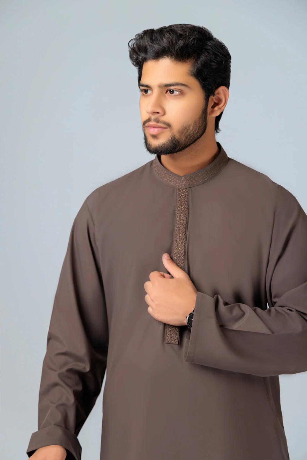 BLENDED-KURTA SHALWAR (KSRS23-074) - Image 4