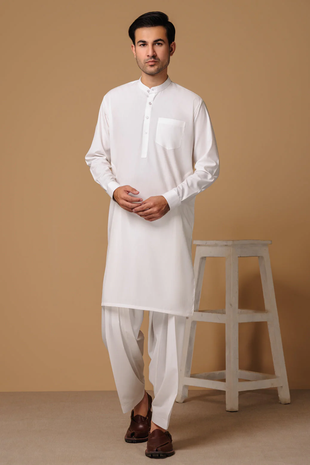 BLENDED-SHALWAR SUIT (GSBS23-005) - Image 4