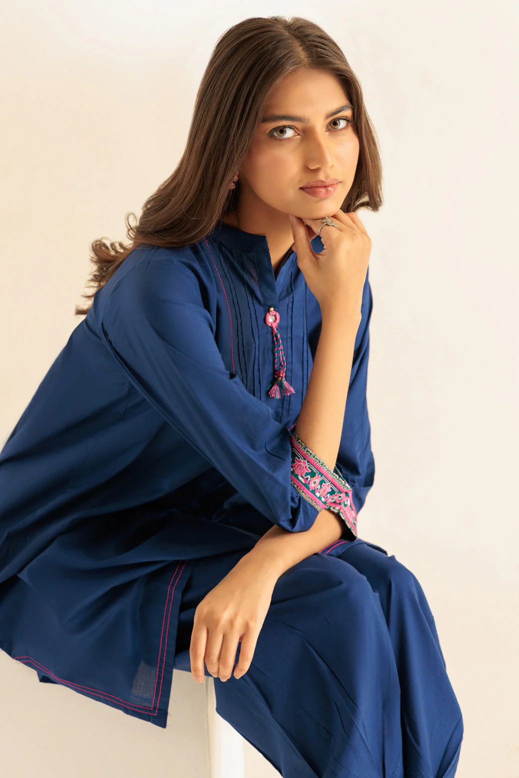 BLUE-CAMBRIC-2 PIECE (SA2242P02) - Image 2