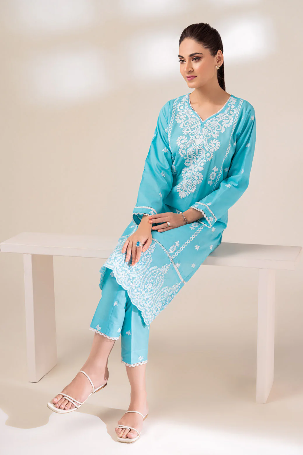 BLUE-CAMBRIC-2 PIECE (SHS232P04) - Image 3